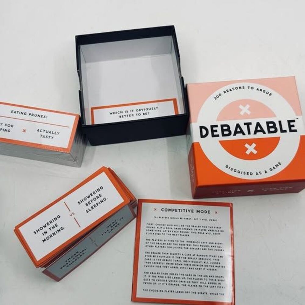 Brass Monkey Debatable Social Game Set
